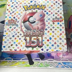 Japanese 151 Booster Box