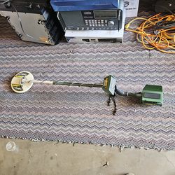 Rare and vintage Garrett Ultra GTA 350 metal detector.