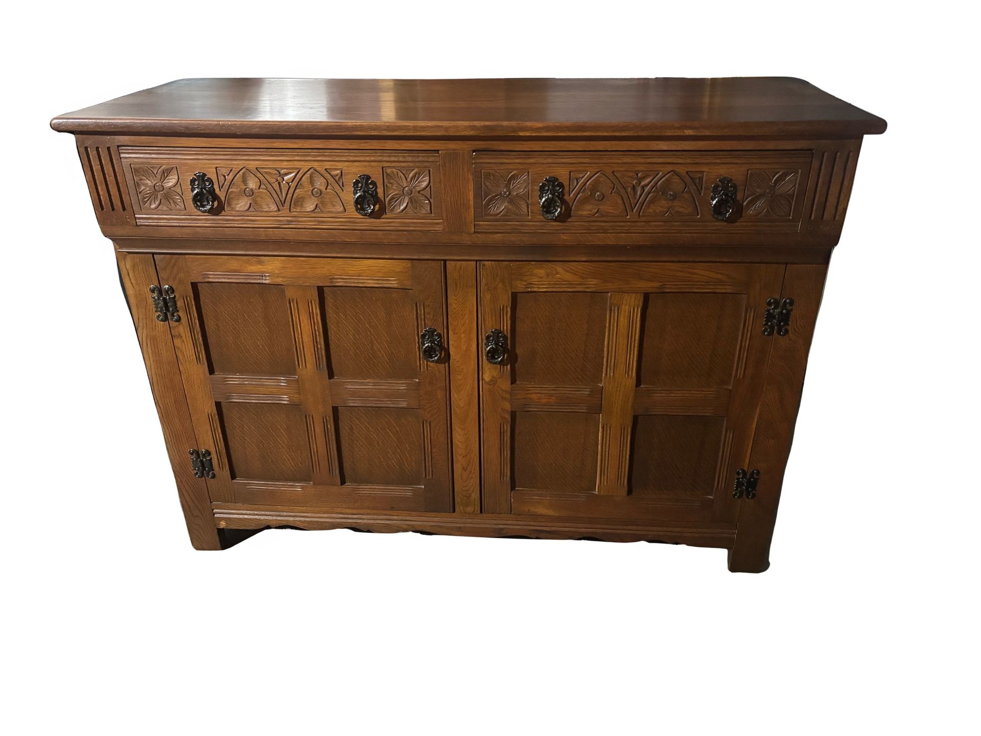 Old Charm Sideboard Buffet Credenza By Wood Brothers