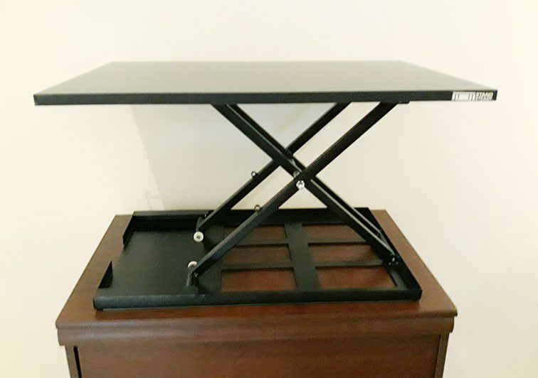 Stand Steady X-Elite Pro Height-Adjustable Sit/Stand Desk Riser 28”x20"