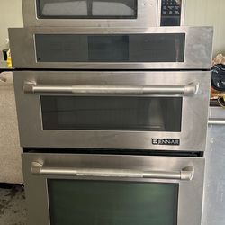 Jenn Air 30”Wide Microwave Oven Combo Stainless Steel Built In 