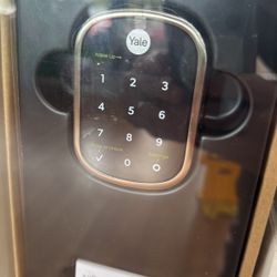Yale Smart Lock + Z Wave Brand New 