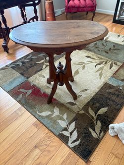 Solid wood table