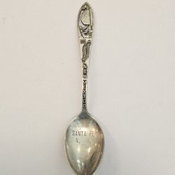 Santa Fe New Mexico Vintage Solid Sterling Silver Spoon