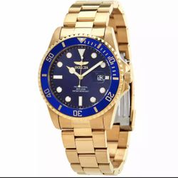 Invicta Pro Diver Quartz Blue Dial Men's Watch 33270