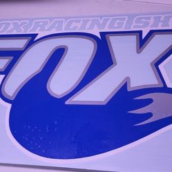 Fox Car Window Decal 20" 