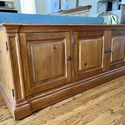 Ethan Allen Media Console Entertainment Cabinet 