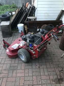 Red hawk lawn discount mower