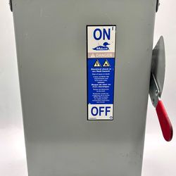 Midwest Electric / MGF322NR / Safety Switch 60A 240VAC/250VDC 3-Pole