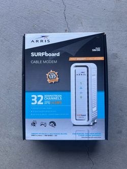ARRIS SURFboard SB6190 Gigabit Cable Modem – Open Box, NEVER USED!