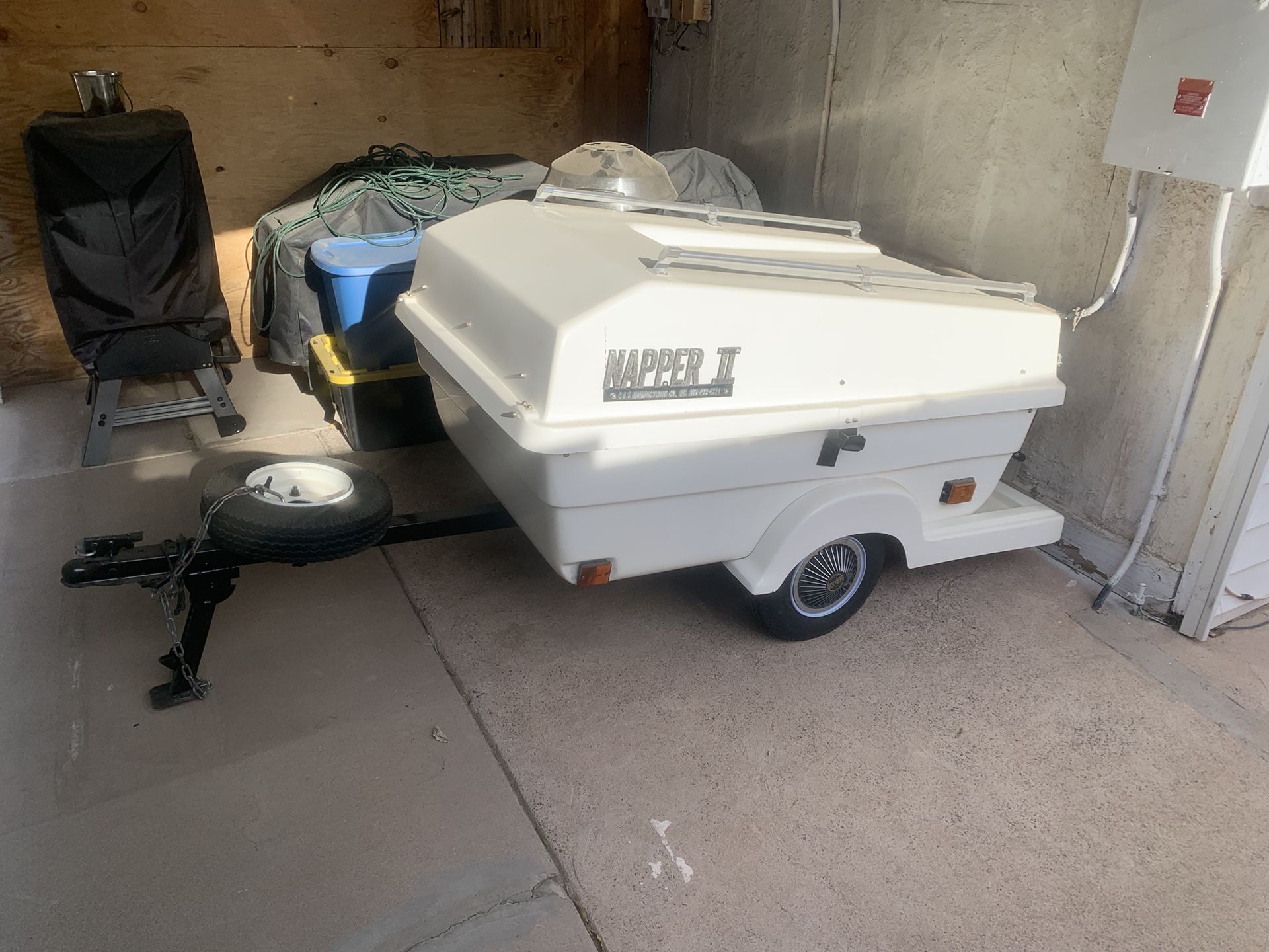  Motorcycle  Travel Trailer Camper