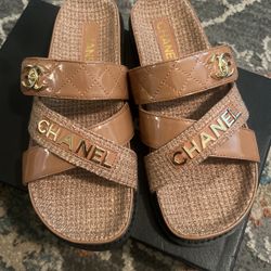 Brown Leather Sandals 