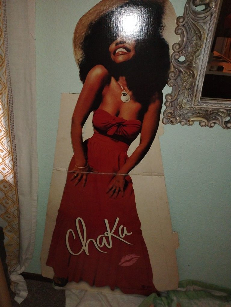 Original Vintage Chaka Standee