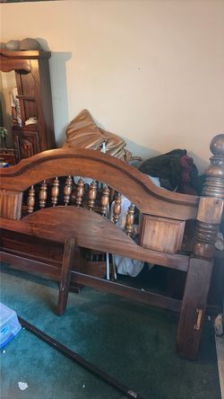 Solid Wood Head Board