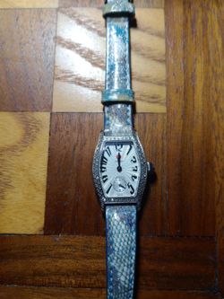 Ladies Michele Quartz Watch w/Diamonds No Box