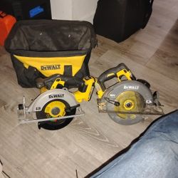 DeWalt Saws 60v And 20v  With 20v Battery (First Come First Serve)