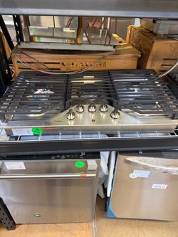 GE Profile Stainless Steel Gas Cooktop 36”