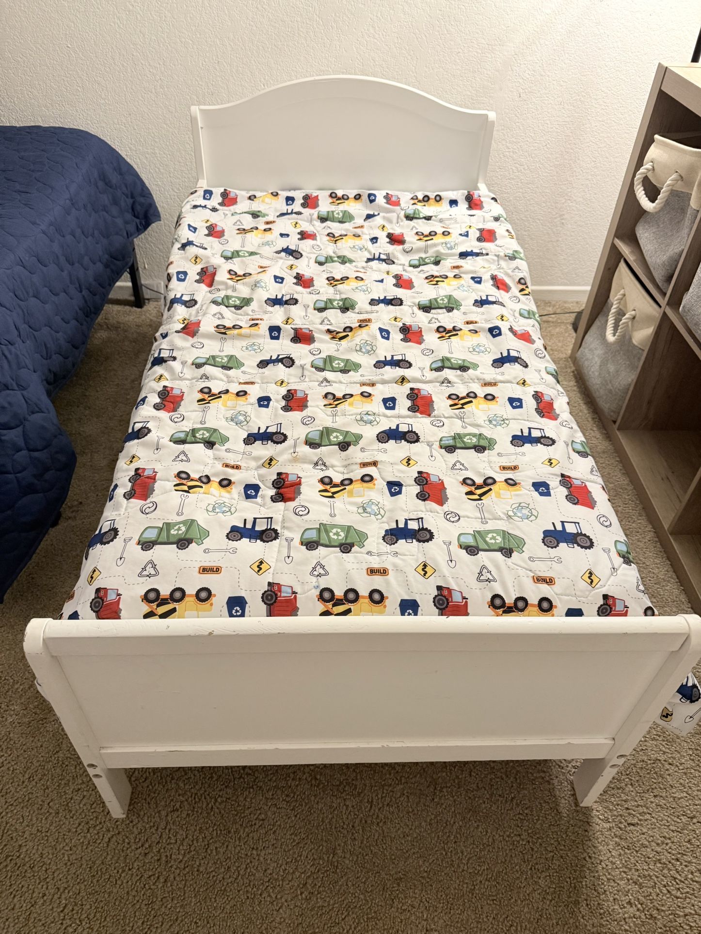Toddler Bed + Mattress