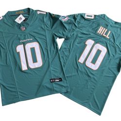 Hill Nike Dolphins Jersey Size Large