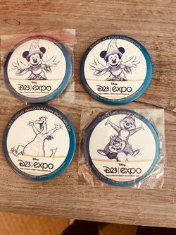 Disney D23 Expo 2009 Buttons