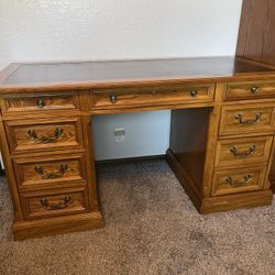 Vintage Oak Desk