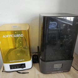Any Cubic 3d Printer And Wash Station 