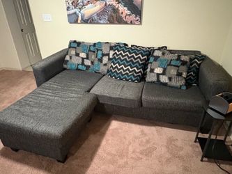 Couch with chaise
