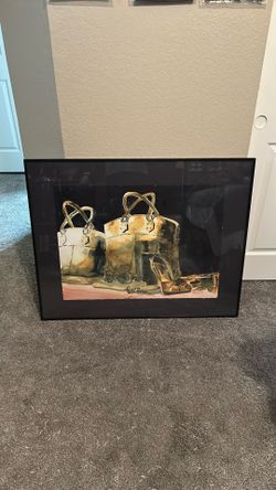 Painting by Brad Hawn "Purses"