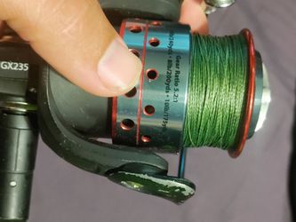 Shakespeare Spinning Fishing Reel with Braided Line