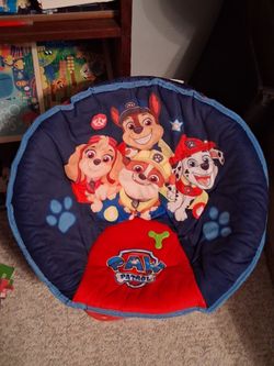 Paw patrol child moon chair.