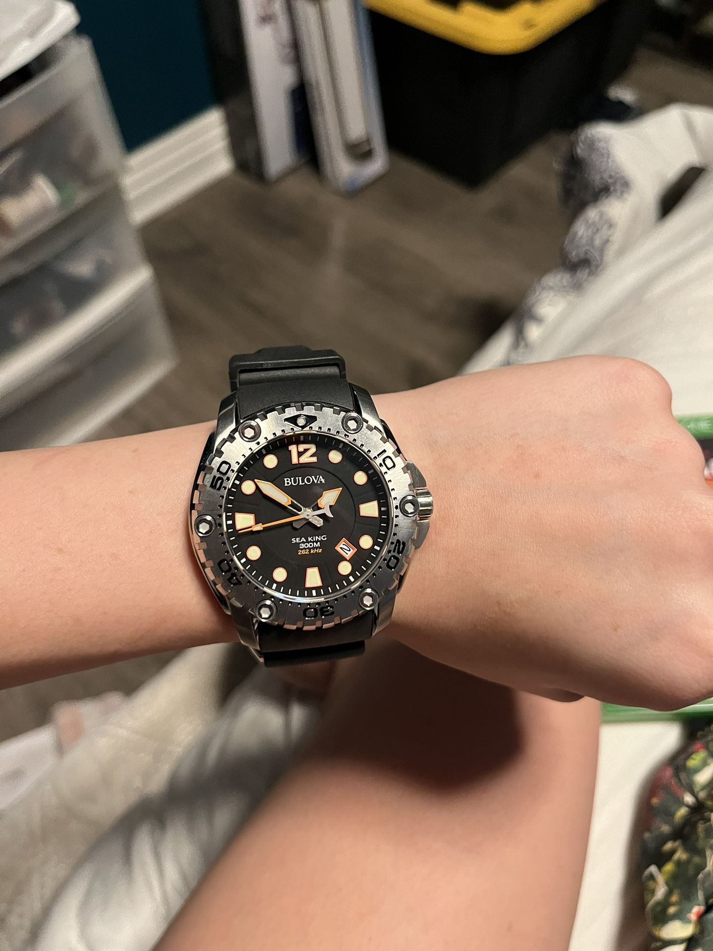 Bulova Sea King Rubber Men’s Watch