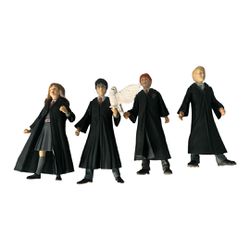 4x Harry Potter Original Figures 2001 Motion Pictures 