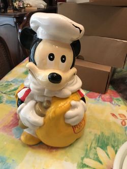 Vintage Mickey Mouse cookie jar