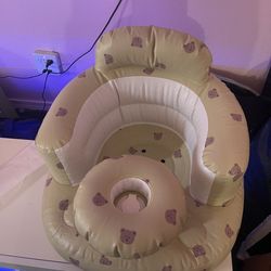 Inflatable baby chair