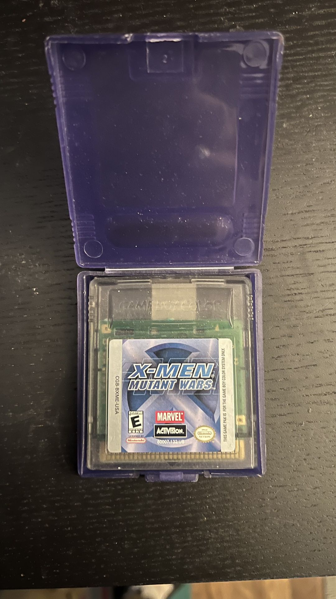 GameBoy X-Men Mutant Wars $20