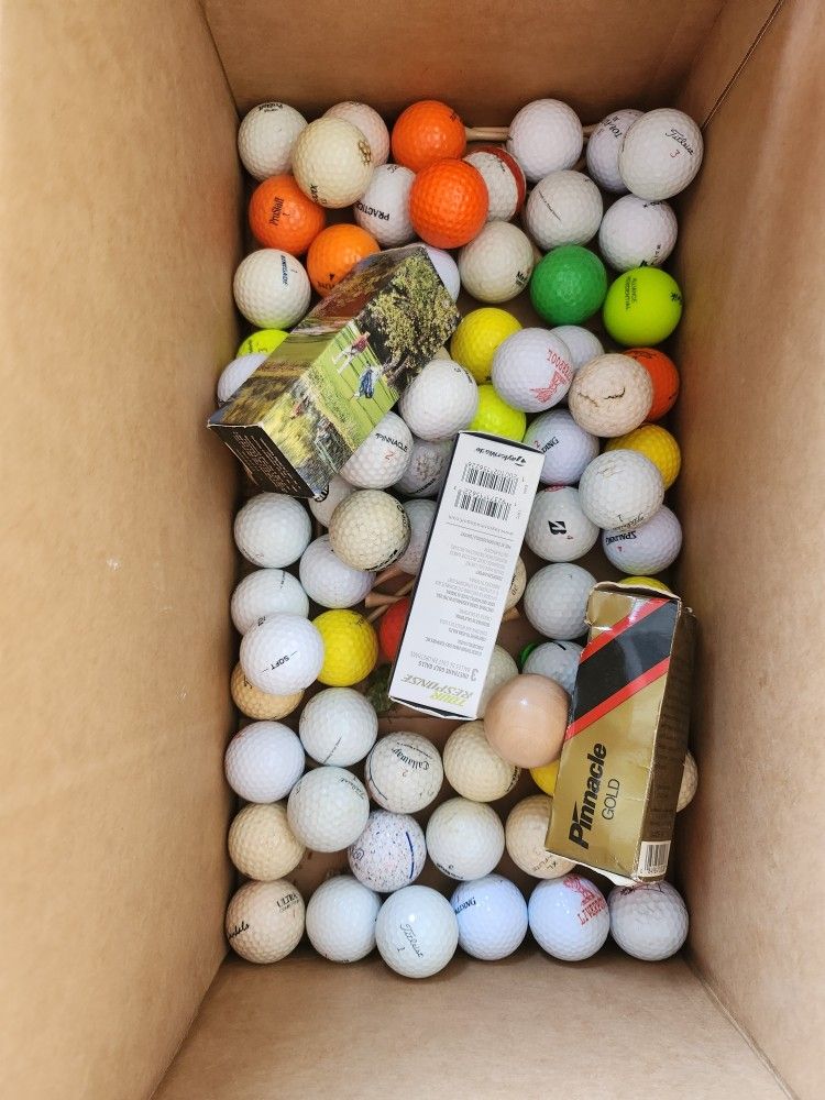 Golf Balls New & Used X 100