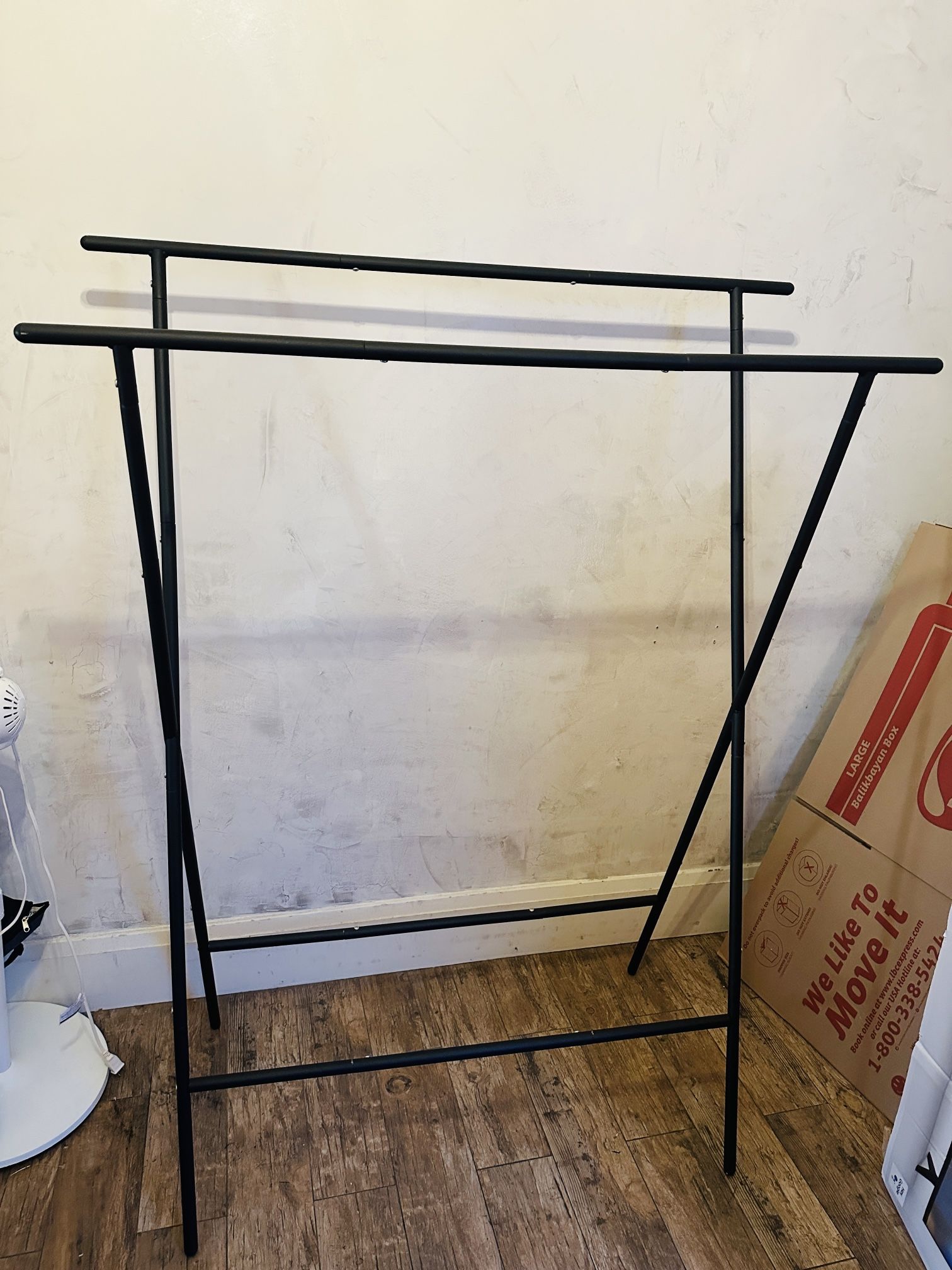 Clothes Rack, Double Rod Clothing Rack - $10 / Moving Sale