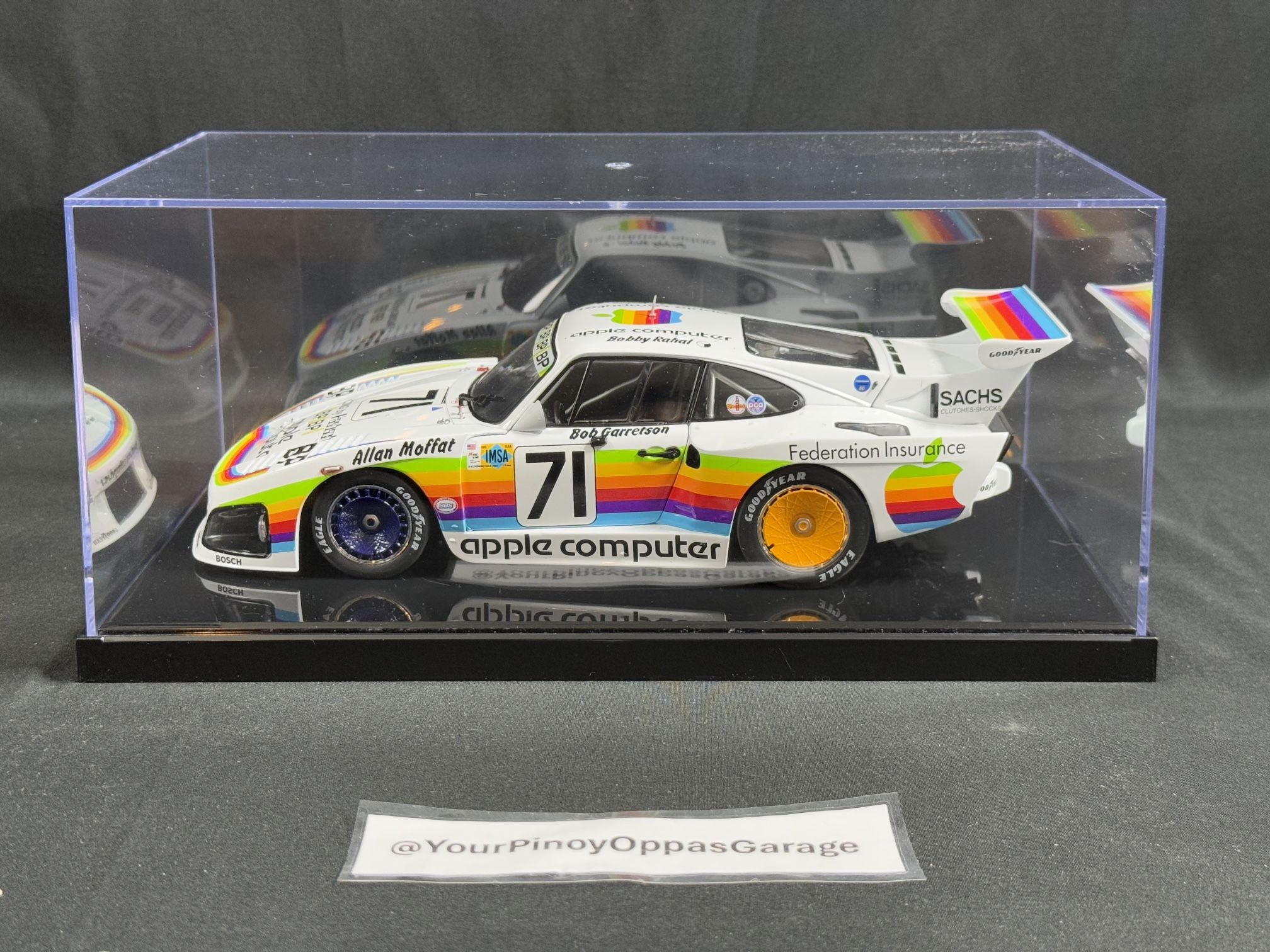 1/18 Solido 1980 Porsche 935 K3 24hr Le Mans – #71 Rahal / Garretson