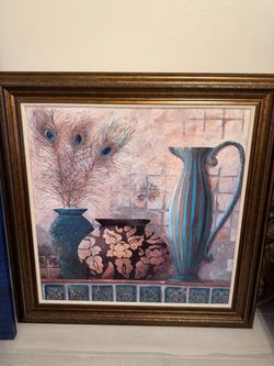 Large framed wall art