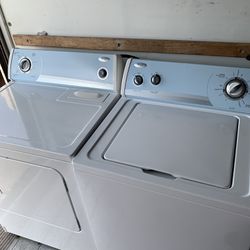 Top Load, Washer And Dryer, Whirlpool Electric
