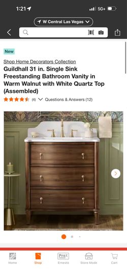 31” Bath Vanity Quartz Top