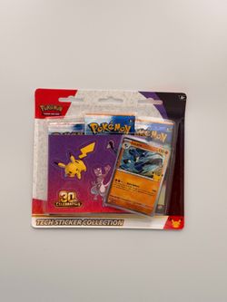 Pokémon 30th Celebration Tech Sticker Collection