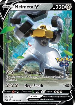 Melmetal V - SWSH224 - SWSH: Sword & Shield Promo Cards (SWSD)