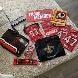 TAMPA BAY BUCS BUCCANEERS FLAG SPINNER GERALD MCCOY JERSEY WAVING  USED 