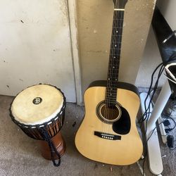 Guitar and drum