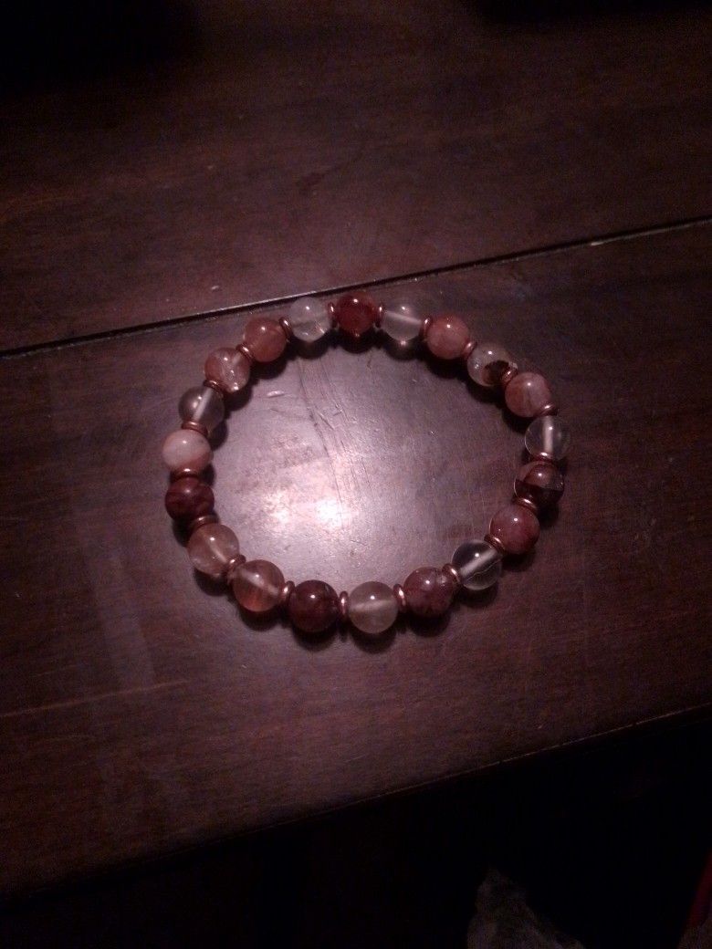 Lithium Quartz Stretch Bracelet