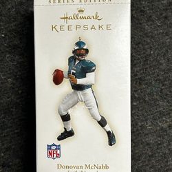 HALLMARK Keepsake 2006 NFL Christmas Ornament Philadelphia EAGLES Donovan McNabb