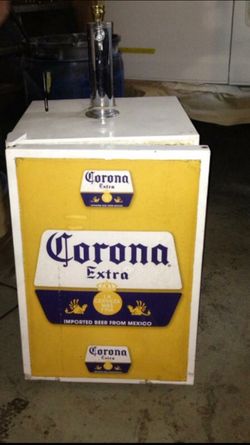 Corona beeer refrigerator