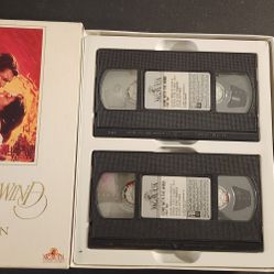 Gone With The WIND VHS set 
