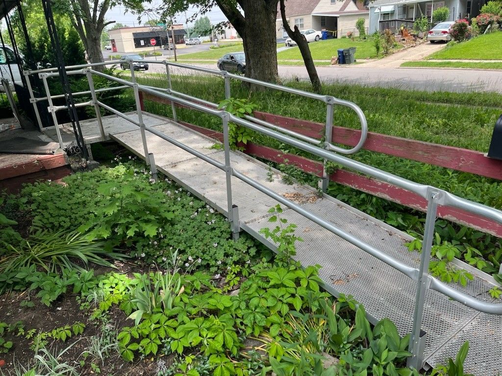 Aluminum Mesh Wheelchair Ramp